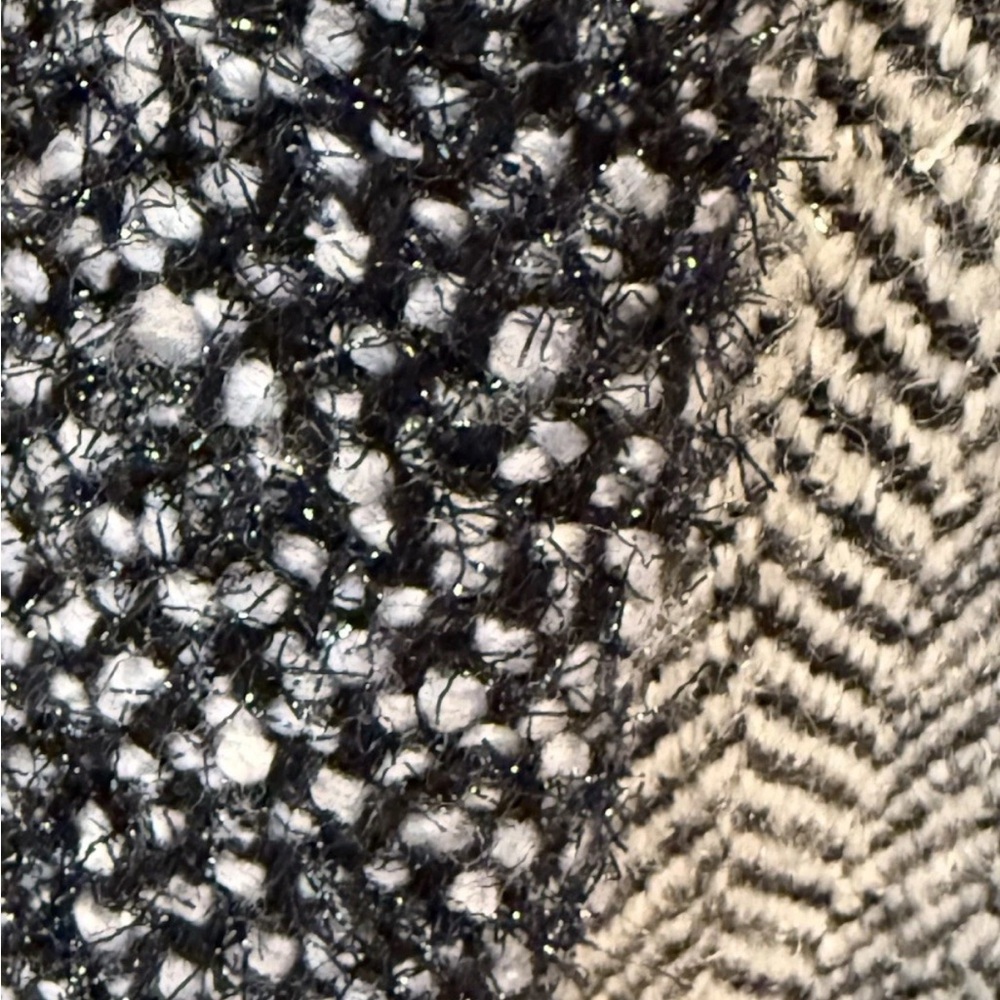 Coldwater Creek Plus Size 2x Patchwork Tweed Jack… - image 6